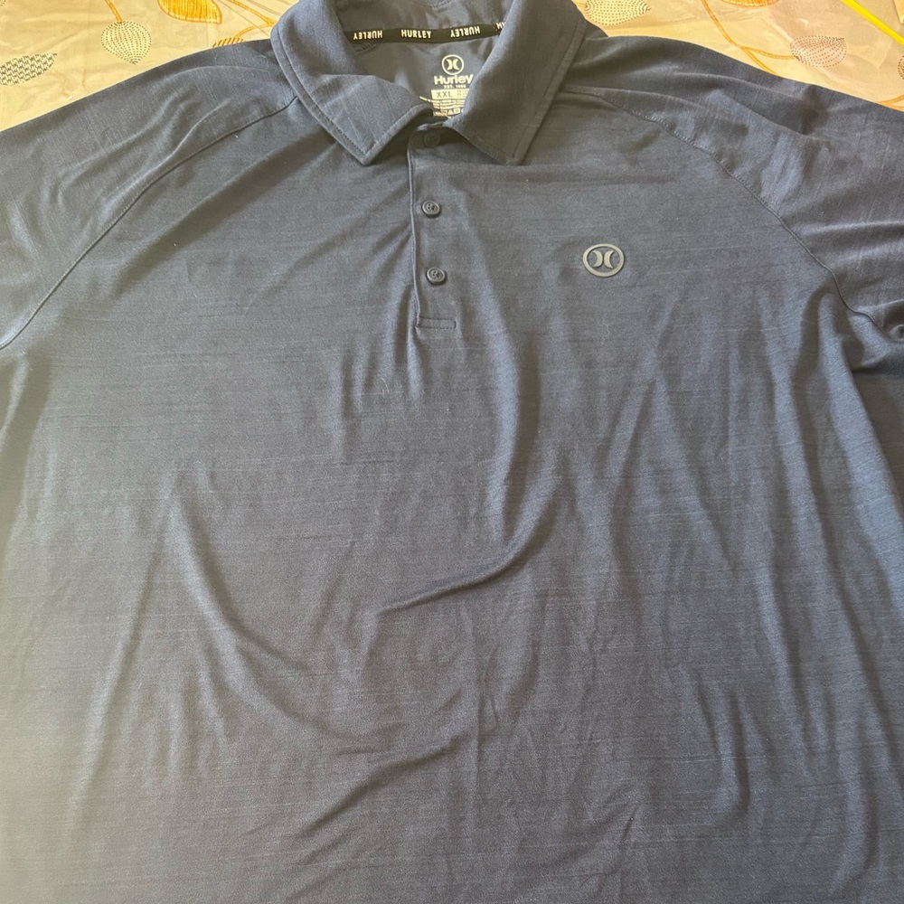 Hurley Navy Blue Polo Shirt